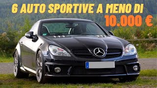 6 auto SPORTIVE a MENO di 10000 EURO  1a PUNTATA [upl. by Hurlow]