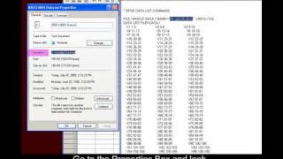 Reading Data into SPSS Using a Setup File [upl. by Rabaj]