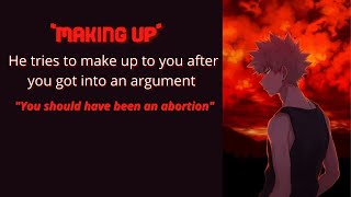 He tries his best to make up to his SO  Bakugou x Listener MHA ASMR [upl. by Aisul547]