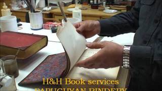 Old Book Restoration Part 55 [upl. by Edyaj868]