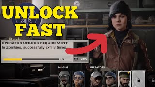 HOW TO UNLOCK ‘PARK’ OPERATOR SKIN IN COLD WAR Fastest amp Easiest Method To Unlock Fast [upl. by Jdavie]