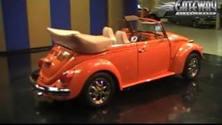 1972 Volkswagen Super Beetle Convertible custom for sale at Gateway Classic Cars in IL [upl. by Leighland]