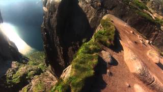 HD Kjerag III GoPro selve Kjeragbolten [upl. by Yrreg]