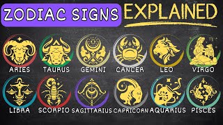 Every Zodiac Sign Explained in 5 Minutes [upl. by Ahsinan939]