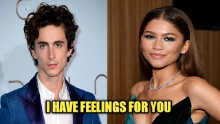 Timothèe Chalamet Reveals His feelings for Zendaya Says He Wants To Be More Than Besties [upl. by Creigh]