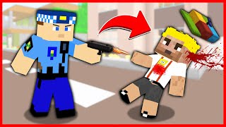 KEREM KOMİSER YARAMAZ EFEKANI VURDU 😱  Minecraft ZENGİN FAKİR HAYATI [upl. by Edwin584]