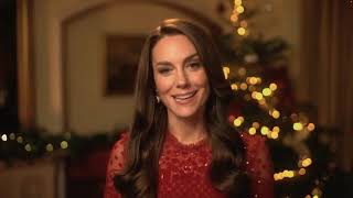 Video Princess Kate invites fans to Christmas Eve at Westminster Abbey [upl. by Studley]