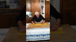 87yr old Betta makes tagliatelle pasta [upl. by Urbas]