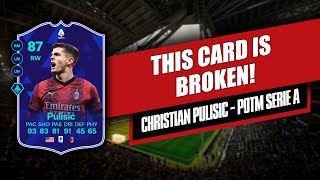 87 POTM CHRISTIAN PULISIC  PLAYER REVIEW  FC 24  ULTIMATE TEAM [upl. by Okika]