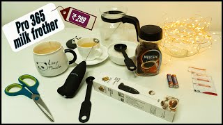 My Honest experience 🥵 with Milk Frother  Pro 365 milk frother review [upl. by Edbert]