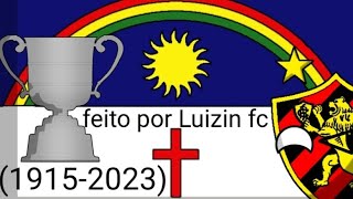 campeões do campeonato pernambucano 19152023 [upl. by Eylhsa456]