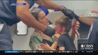 South Pasadena Police K9 Bites 5YearOld Boy In The Face Tuesday At National Night Out Event [upl. by Midis]