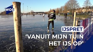 In Schipluiden en Maasland wordt ook geschaatst [upl. by Aznarepse]