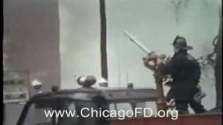 Chicago Fire Dept  Throop and Harrison 511 Alarm w 4 Specials 1967 [upl. by Crissie]