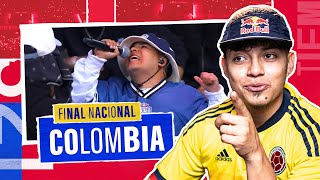 VALLEST reacciona a las mejores rimas  Red Bull Batalla Final Nacional Colombia 2024 [upl. by Gavrielle917]