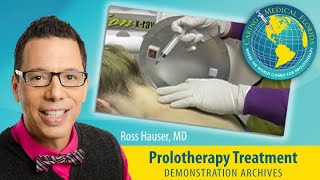 Prolotherapy under Digital Motion Xray [upl. by Eniksre]