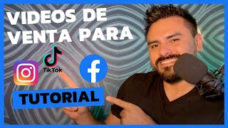 ✅ Como hacer VIDEOS PUBLICITARIOS para Instagram y Facebook [upl. by Ursas]