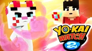 Minecraft YoKai Watch 2 ► KOMASHURA FIGHT 3 Minecraft Yokai Watch Roleplay [upl. by Erma]