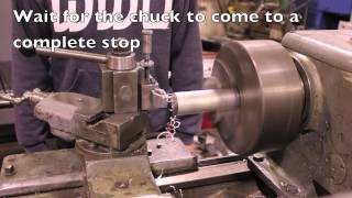 Basic Turning on a Manual Lathe [upl. by Lind]