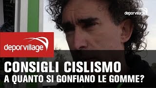 A quanto si gonfiano le gomme della bici da corsa [upl. by Ardnuasac]