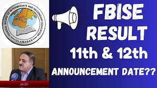 HSSC Result Date 2024 FBISE  HSSC 2nd Annual Exam Date 2024 FBISE fbise result [upl. by Baggott]