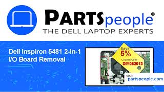 Dell Inspiron 145481 2In1 P93G001 IO Board HowTo Video Tutorial [upl. by Anaderol622]