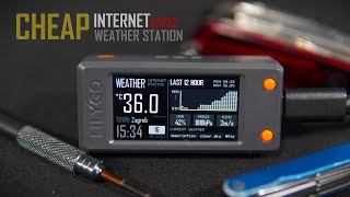 Lets make Cheap Internet Weather Station using LilyGo TDisplay S3 and OpenWeatherMaporg [upl. by Wren]