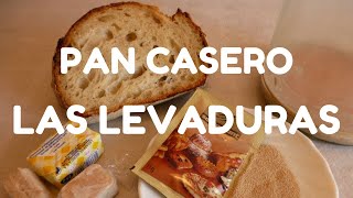 Pan Casero  Clases de Levaduras para hacer pan en casa [upl. by Tades]