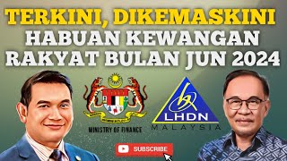 TAHNIAH SYABAS HABUAN BANTUAN KEWANGAN RAKYAT BULAN JUN [upl. by Aluino13]