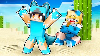 Playing Minecraft as a PROTECTIVE Direwolf With Crazy Fan Girl [upl. by Nomahs283]