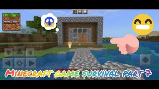 Minecraft game survival part 7 minecraft minecraftgameplay [upl. by Cloe]