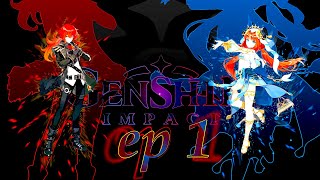 Genshin Impact ep1 2024  Diluc amp Nilou [upl. by Annaeiluj]