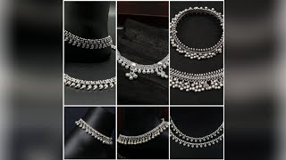 Silver Anklet designsAnklet collection MettuTejaSree [upl. by Yelrahc]