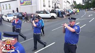 Craigavon Protestant Boys FB  Clogher Protestant Boys FB Parade 2024 [upl. by Voletta955]