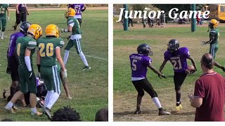 Robert F Hall vs St Roch  ROPSSAA Junior Boys Football  October 4th 2023 [upl. by Eneg]