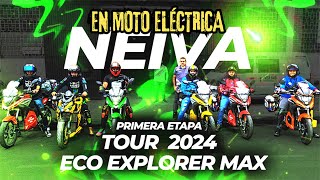 CONOCIENDO COLOMBIA EN MOTO ELÉCTRICA  PARTE 1 🌎 ECO EXPLORER MAX [upl. by Eittam782]