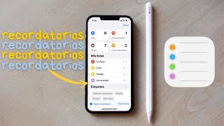 App Recordatorios  12 trucos SÚPER útiles en iOS 15 [upl. by Oirottiv]