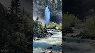 Spectacular Takakkaw Falls and Laughing Falls in Yoho National Park [upl. by Comethuauc]