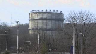 Implosion of BGE gas holder [upl. by Adnima452]