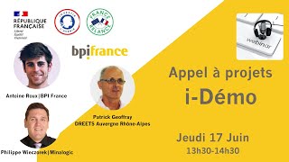 Appel à projets iDémo [upl. by Haughay]