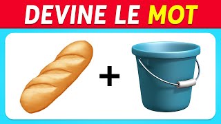 Devine 50 MOTS en ÉMOJIS  Quiz Émoji 2024 [upl. by Josi146]