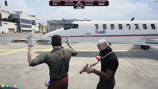 Raymond dumb crash Chatterbox with the Airplane  Nopixel 40 [upl. by Sage]