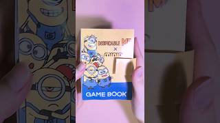 Despicable Me x minions game book gamebook despicableme minions squishybook [upl. by Llehcar]