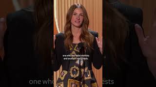 Julia Roberts honors George Clooney  45th Kennedy Center Honors [upl. by Shriver]