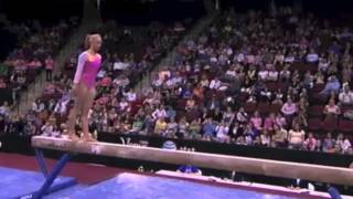 Nastia Liukin vs Shawn Johnson 4  2008 Visa Championships [upl. by Tung]