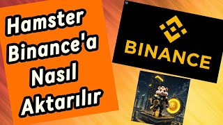 Hamster Binancea Nasıl Aktarılır hamstercombat binance hamsterkombat [upl. by Wilden]