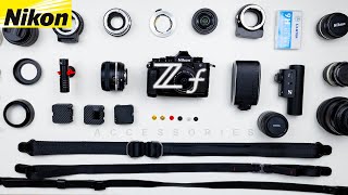 Nikon ZF Top Accessories  Godox Lux VILTROX DC550 Peak Design Small Rig L Grip Finger soft shutter [upl. by Melville]