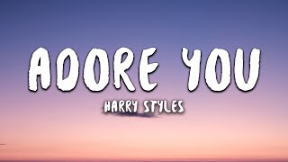 Harry Styles  Adore You Lyrics [upl. by Marlea]