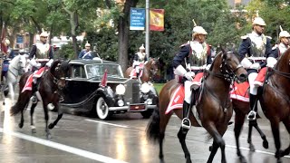 Escuadrón de la Guardia Real Desfile 12 de octubre 2024 Madrid [upl. by Cuttler]