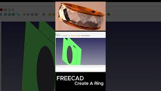 FreeCad 0212 Create A Ring [upl. by Hannahs306]